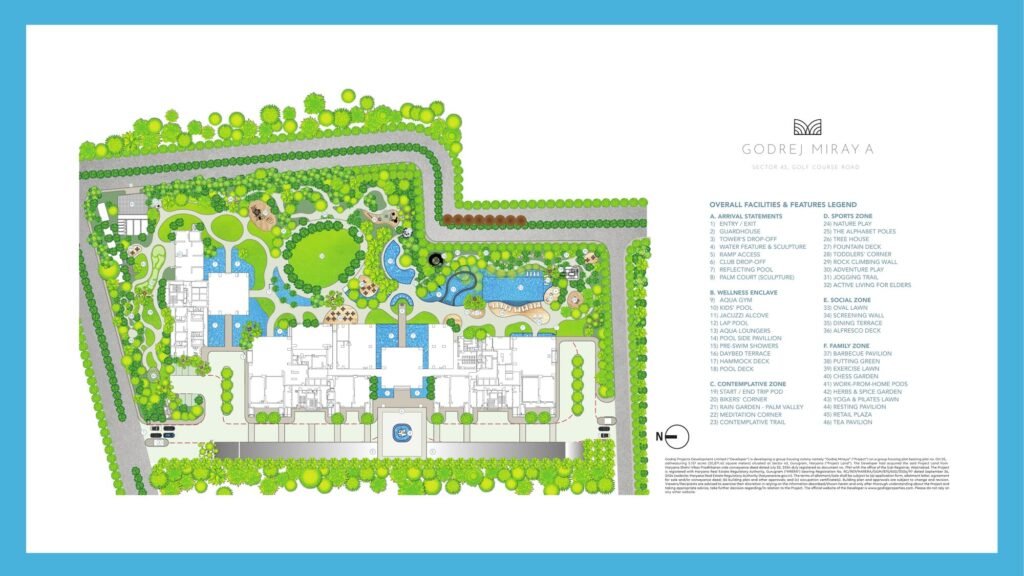 Godrej Miraya master plan