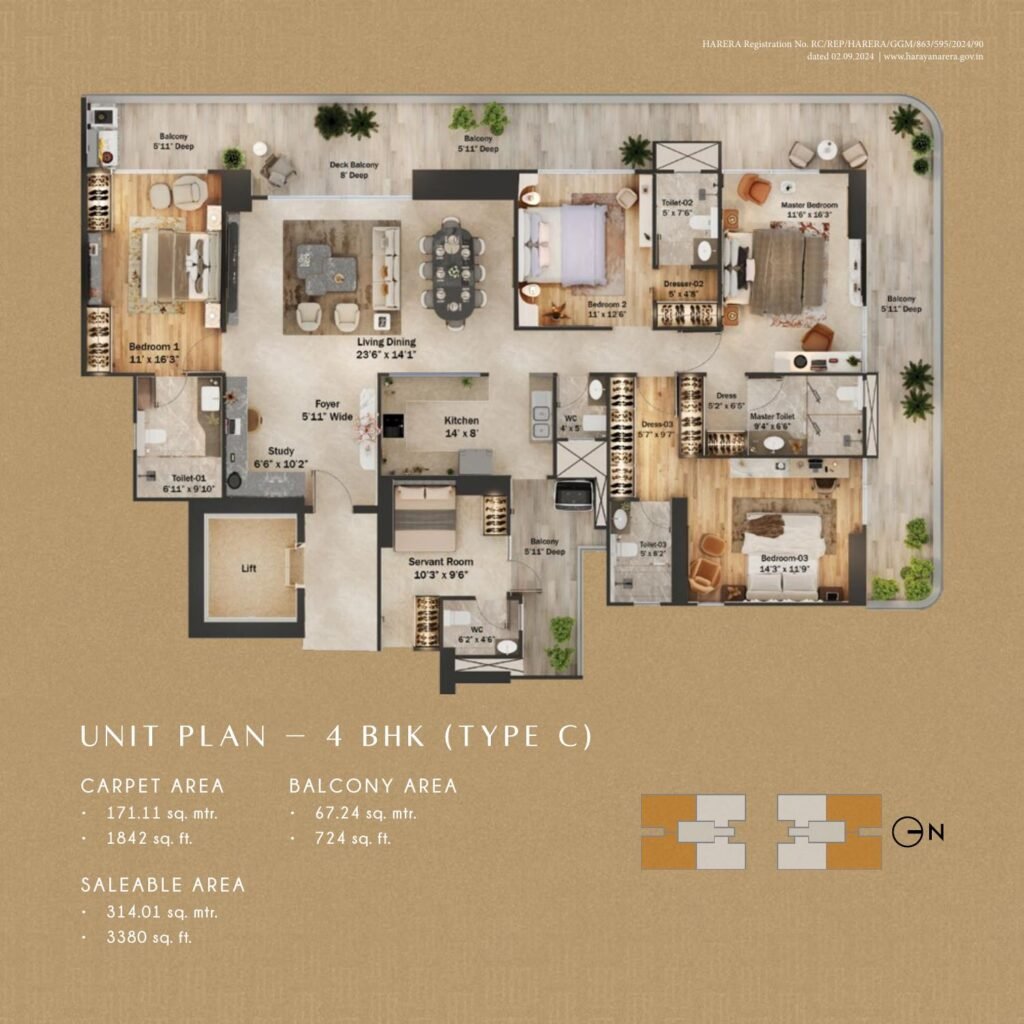 4 BHK